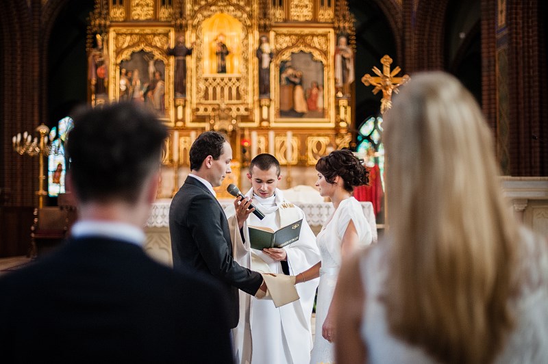 Ślub Marzeny i Błażeja w Rybnickiej Bazylice